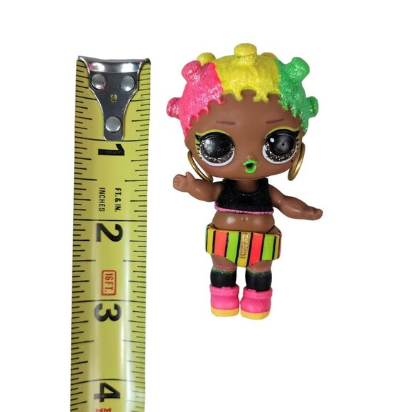 LOL Surprise Doll Blacklight Jammin Lights Series Lights Glitter Glow Neon 9 PCS - Picture 9 of 11